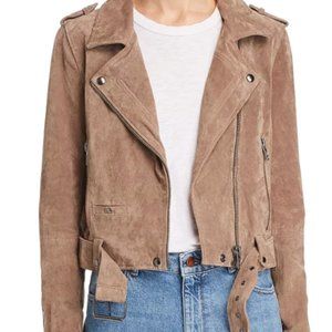 BLANKNYC Suede Moto Jacket